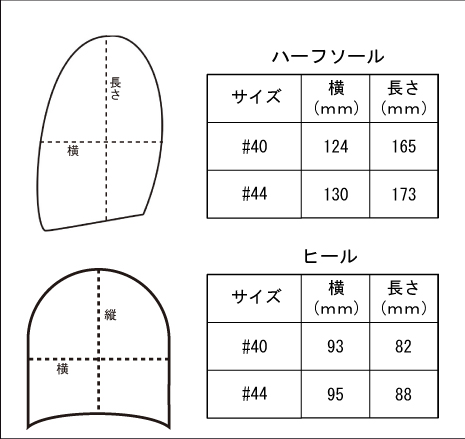 サイズ表