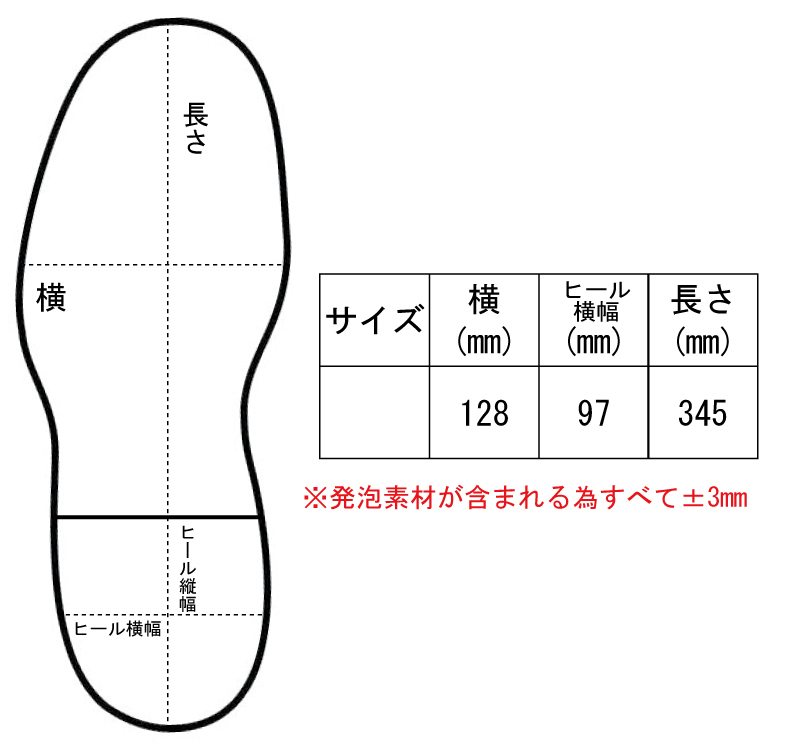 サイズ表