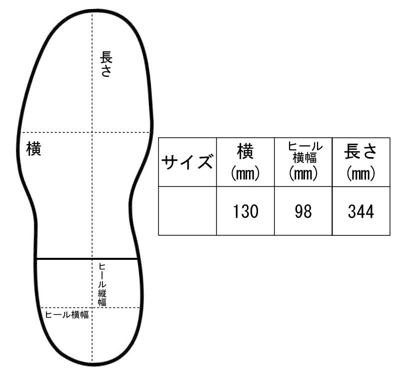 サイズ表