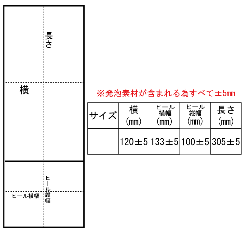 サイズ表