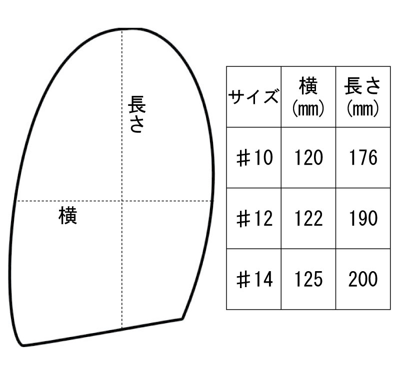 サイズ表