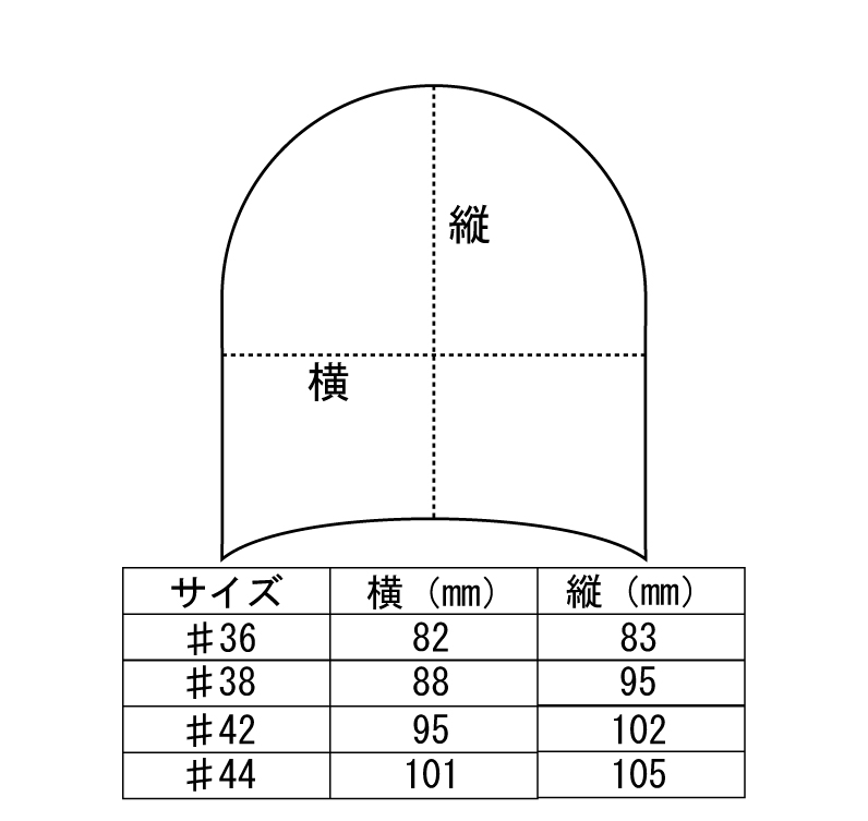 サイズ表