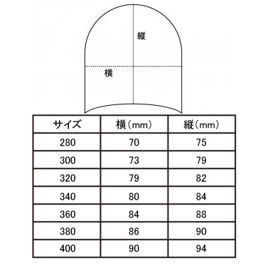 サイズ表