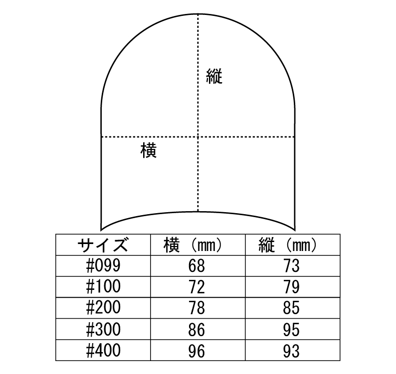 サイズ表