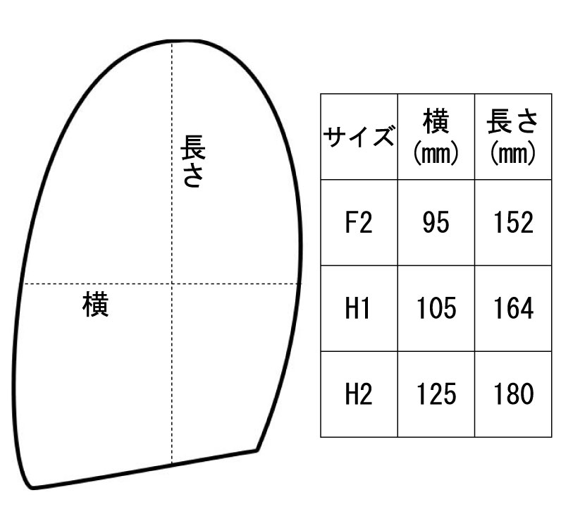 サイズ表