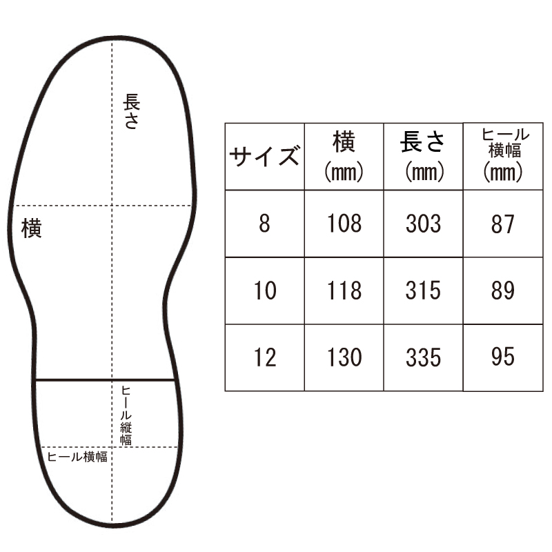 サイズ表