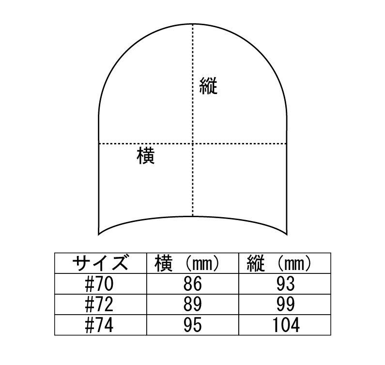 サイズ表