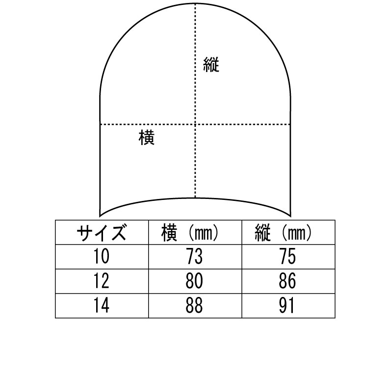 サイズ表